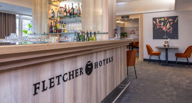 Receptie van Fletcher Hotel-Restaurant Klein Zwitserland