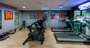 Fitnessruimte bij Hotel-Restaurant Klein Zwitserland